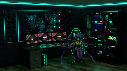 3D Background art